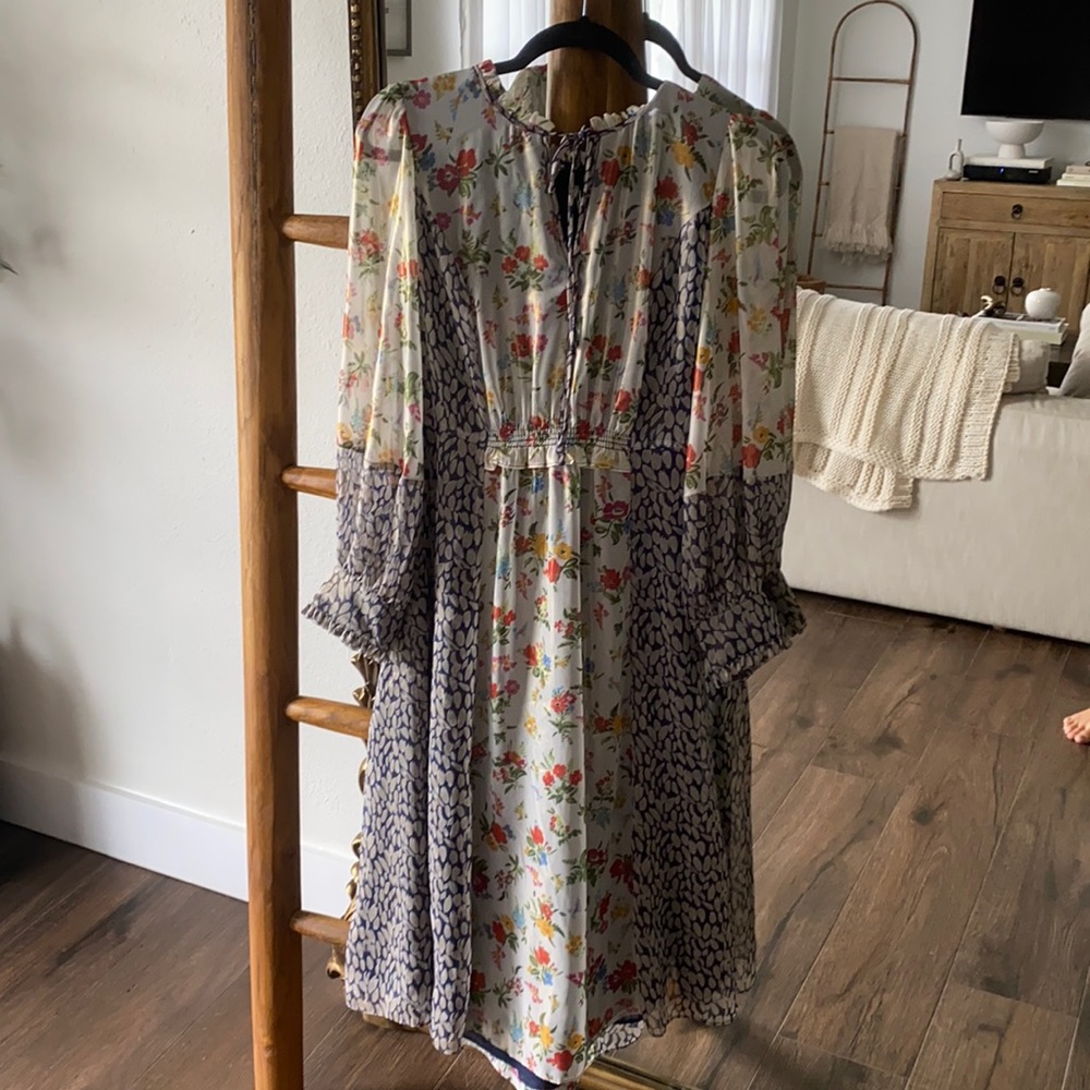 Current Air Floral MIDI Dress